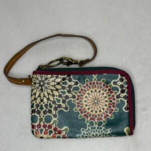 Fossil Multicolored Wristlet, Phone Bag
